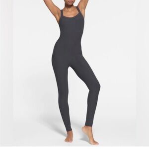 SKIMS Charcoal soft lounge catsuit